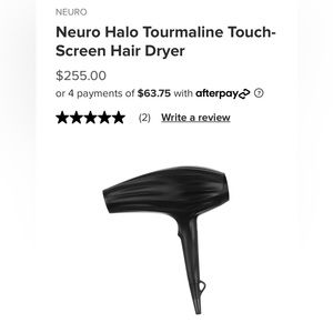 NWT Paul Mitchell Neuro Halo Tourmaline Hair Dryer